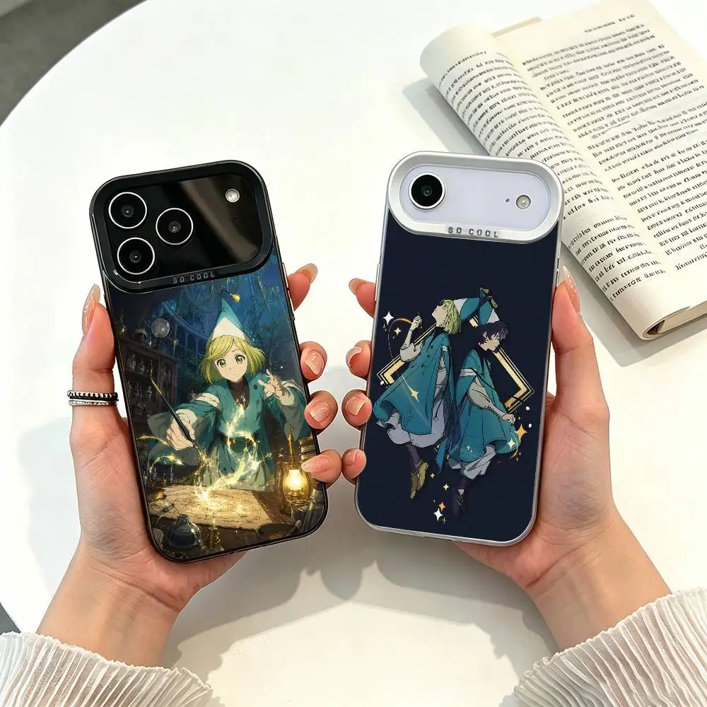 Manga-Witch Hat Atelier For iPhone 17 16 15 14 13 12 11 Pro Max XS 17 Air Silicone Colored Silver Bumper Cover
Manga-Witch Hat Atelier For iPhone 17 16 15 14 13 12 11 Pro Max XS 17 Air Silicone Colored Silver Bumper Cover