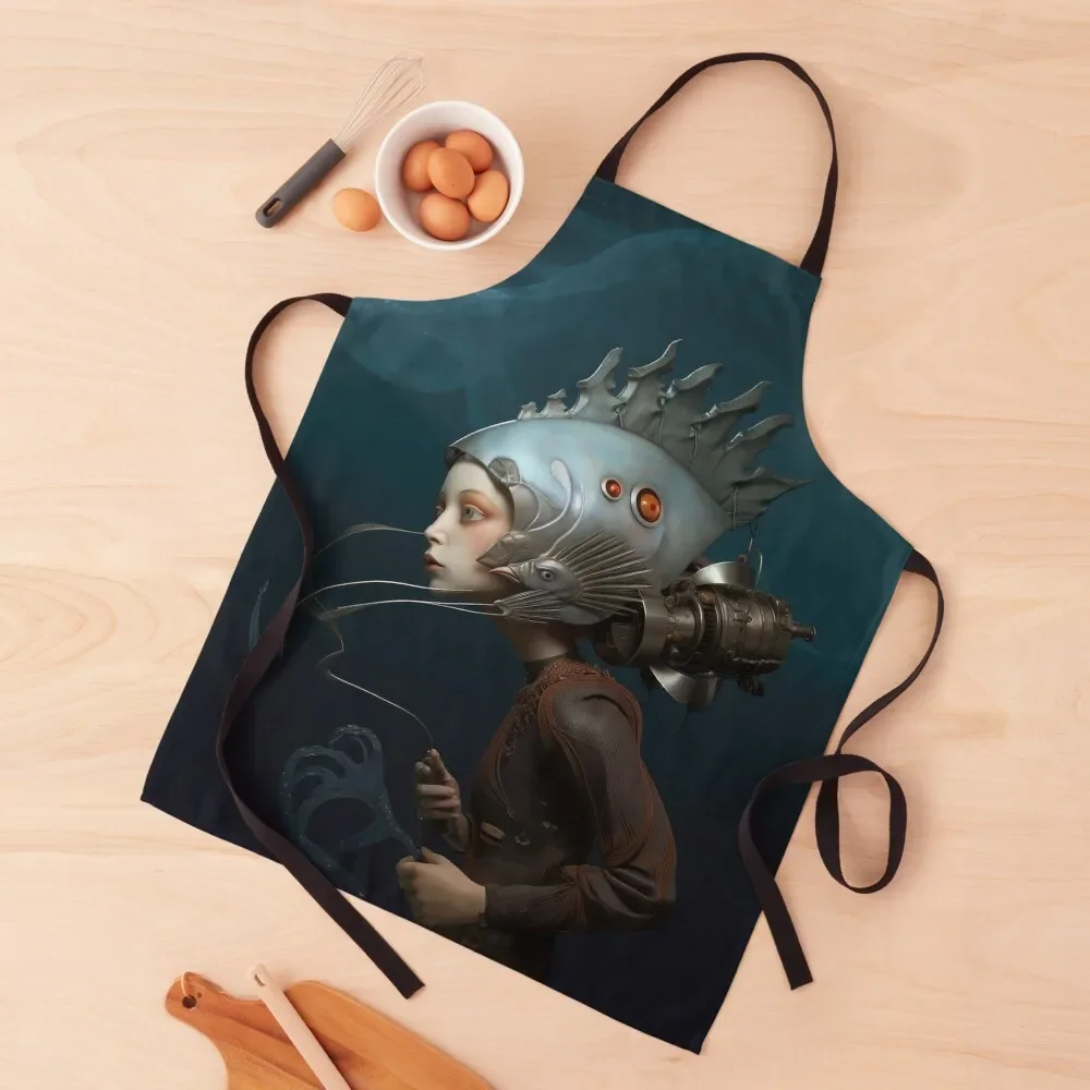 Jules Verne Diving Puppet Apron For Women Waterproof Kitchen Woman Kitchen Handle For Women kitchen item Apron
Jules Verne Diving Puppet Apron For Women Waterproof Kitchen Woman Kitchen Handle For Women kitchen item Apron