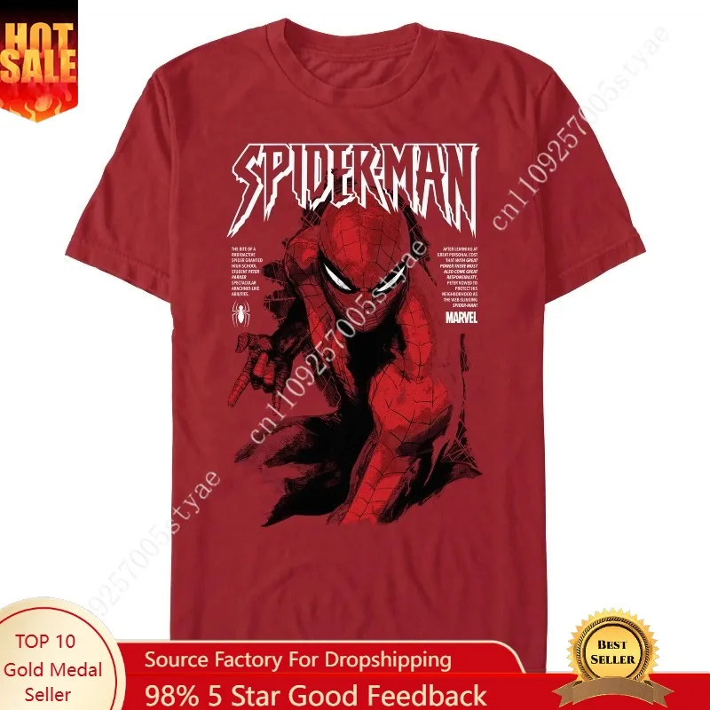 Men's Marvel: Spider-Man Classic Painting T-Shirt Cosplay
Men's Marvel: Spider-Man Classic Painting T-Shirt Cosplay
