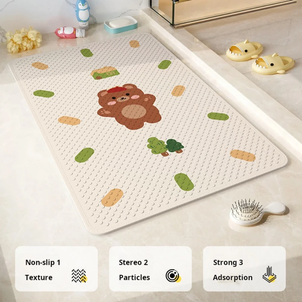 VIKAMABath Blanket High Quality Super Absorbent Bathroom Door Mat Anti-Skid Durable Easy To Clea Diatom Mud Bathroom Door Mat
VIKAMABath Blanket High Quality Super Absorbent Bathroom Door Mat Anti-Skid Durable Easy To Clea Diatom Mud Bathroom Door Mat