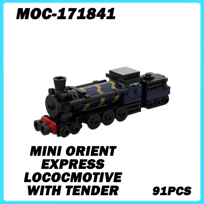 MOC- 171841 Серия мини-поезд Mini Orient Express, блокирующий с нежным орнаментом, Коллекционная образовательная модель, кирпичная игрушка-головоломка
MOC- 171841 Серия мини-поезд Mini Orient Express, блокирующий с нежным орнаментом, Коллекционная образовательная модель, кирпичная игрушка-головоломка