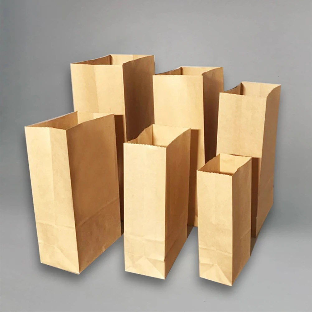 100pcs Kraft Paper Packaging Bags Food Grade Eco Friendly Lunch Breakfast Candy Snack Bags Party Supplies Gift Boxes
100pcs Kraft Paper Packaging Bags Food Grade Eco Friendly Lunch Breakfast Candy Snack Bags Party Supplies Gift Boxes