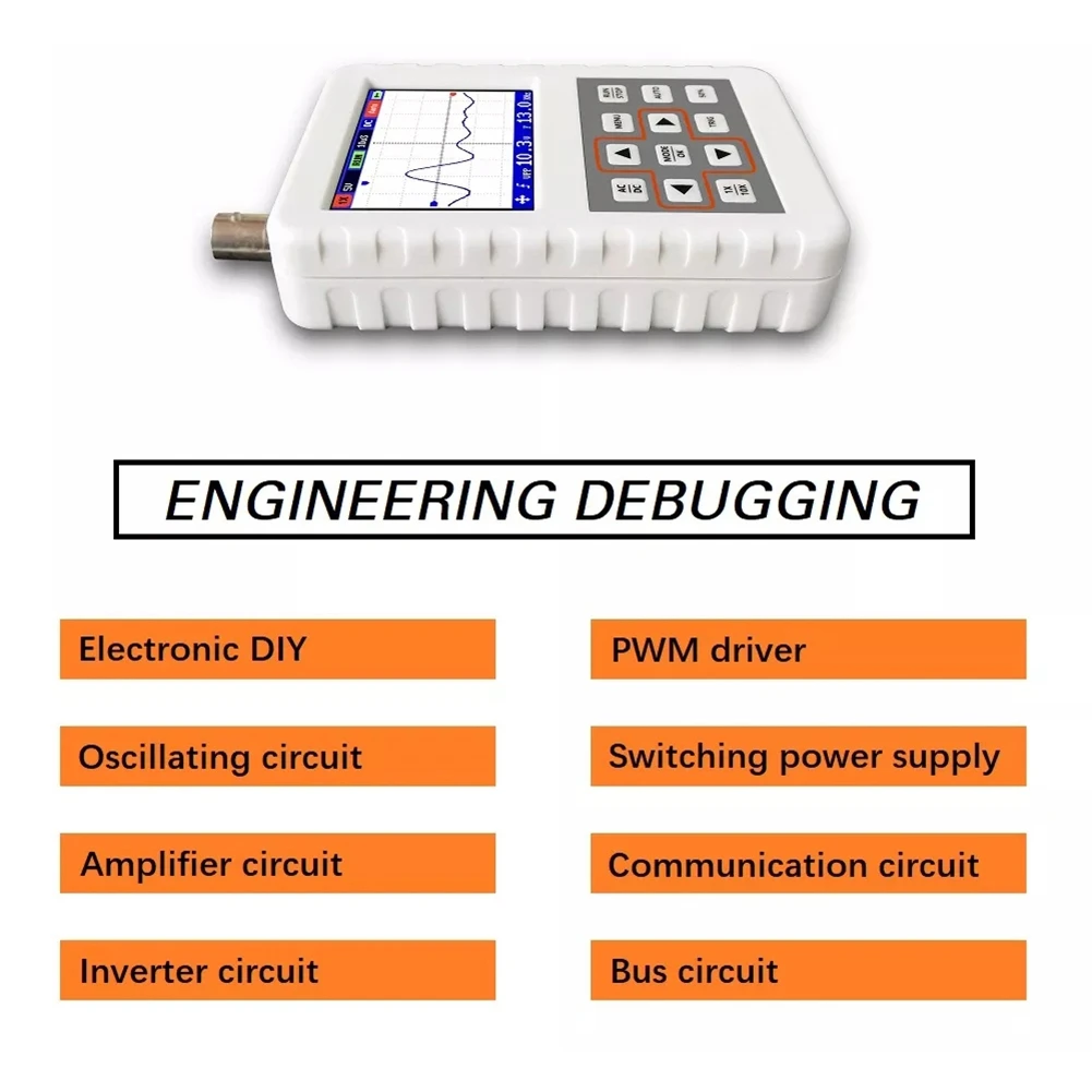 ABLK DSO PRO ADS2050H Handheld Digital Portable Storage Oscilloscope Kit with 5MHz Bandwidth 20MS/S Sampling Rate(B)
ABLK DSO PRO ADS2050H Handheld Digital Portable Storage Oscilloscope Kit with 5MHz Bandwidth 20MS/S Sampling Rate(B)