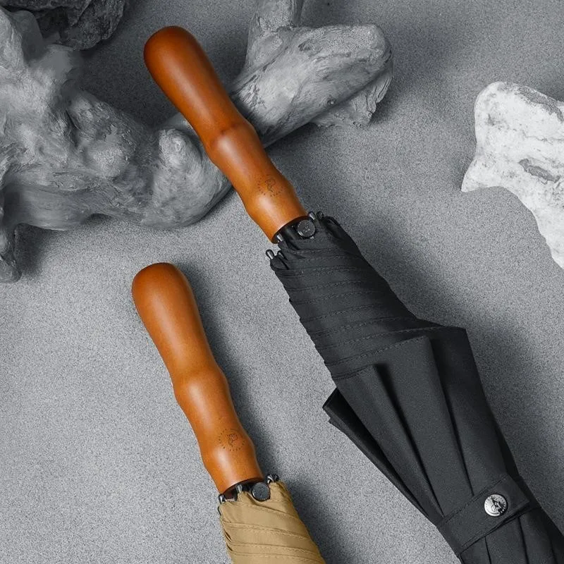 Solid Wood Handle Business Straight Umbrella Enlarged Canopy Windproof and Reinforced Automatic Business Men's Gift Umbrella
Solid Wood Handle Business Straight Umbrella Enlarged Canopy Windproof and Reinforced Automatic Business Men's Gift Umbrella