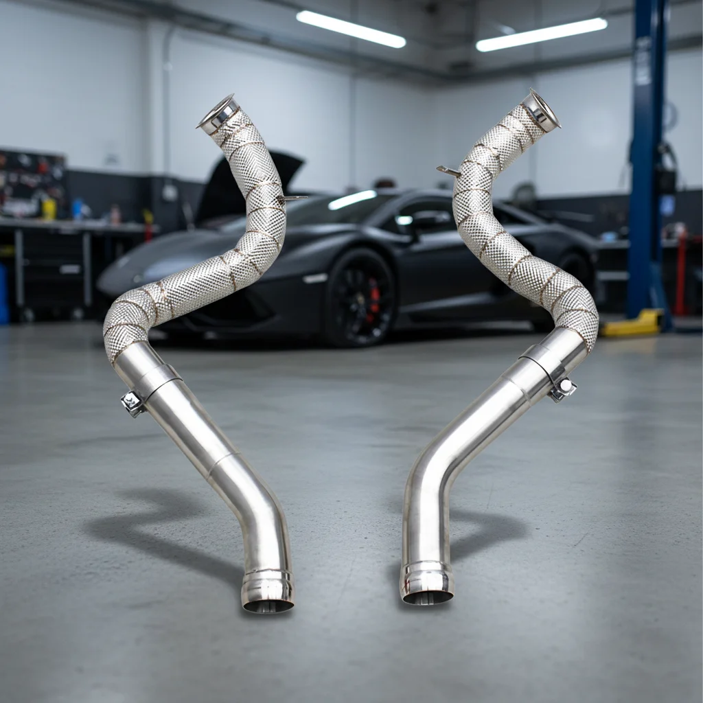 Racing In Stock Free Flow Exhaust Downpipe For Mercedes-Benz C63/C63S AMG W205 4.0T 2015-2024 Stainless Steel Exhaust Pipes
Racing In Stock Free Flow Exhaust Downpipe For Mercedes-Benz C63/C63S AMG W205 4.0T 2015-2024 Stainless Steel Exhaust Pipes