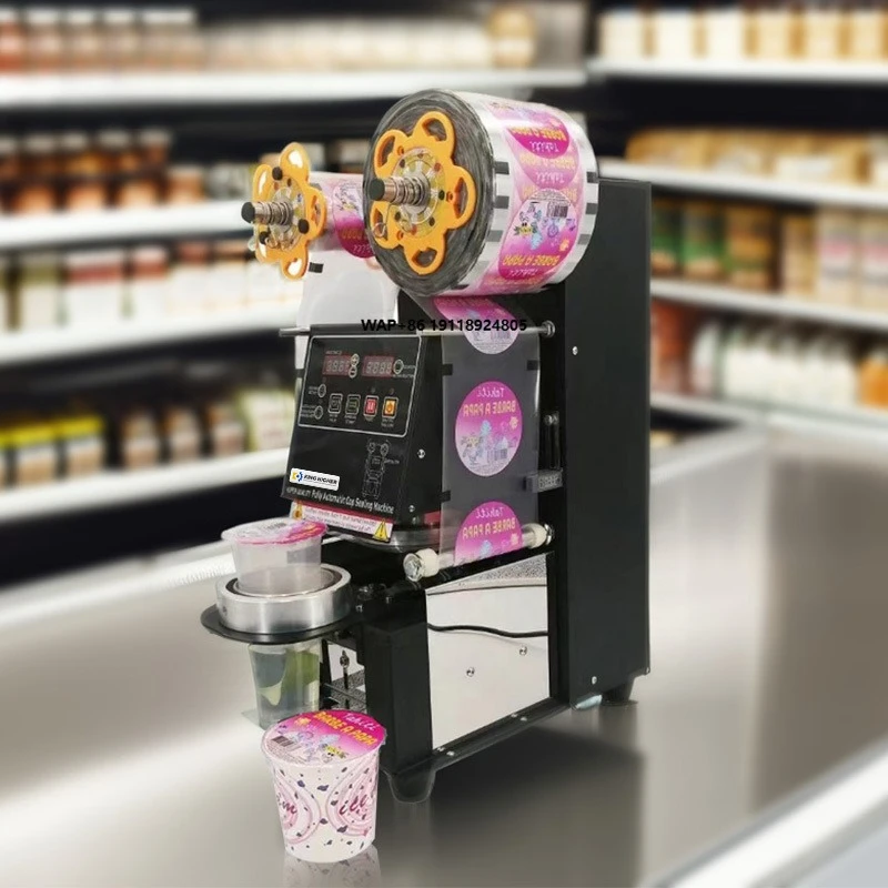 High Quality Electric Bubble Tea Sealing Machine Automatic Plastic Cup Sealer Equipment for Beverage Packaging Paper Films
High Quality Electric Bubble Tea Sealing Machine Automatic Plastic Cup Sealer Equipment for Beverage Packaging Paper Films