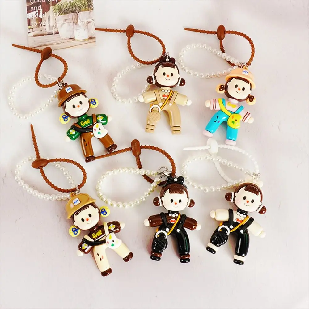 Fashion Trinket Cartoon Splits Girl Keychain with Pearl Chain Small 3D Cartoon Girl Keyring Plastic Bag Pendant
Fashion Trinket Cartoon Splits Girl Keychain with Pearl Chain Small 3D Cartoon Girl Keyring Plastic Bag Pendant