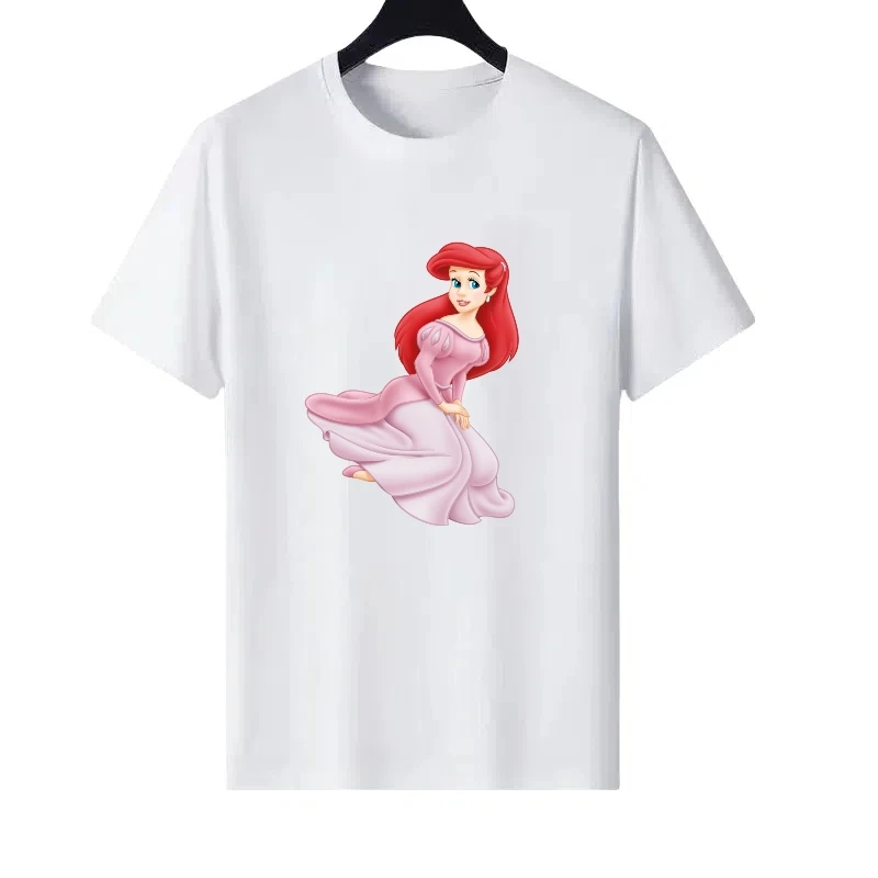 Disney Princess Woman Round Neck Parent-child Clothing Fashion Casual Loose Tops Ladies Cheap Short Sleeves T-Shirt Sweatshirts
Disney Princess Woman Round Neck Parent-child Clothing Fashion Casual Loose Tops Ladies Cheap Short Sleeves T-Shirt Sweatshirts