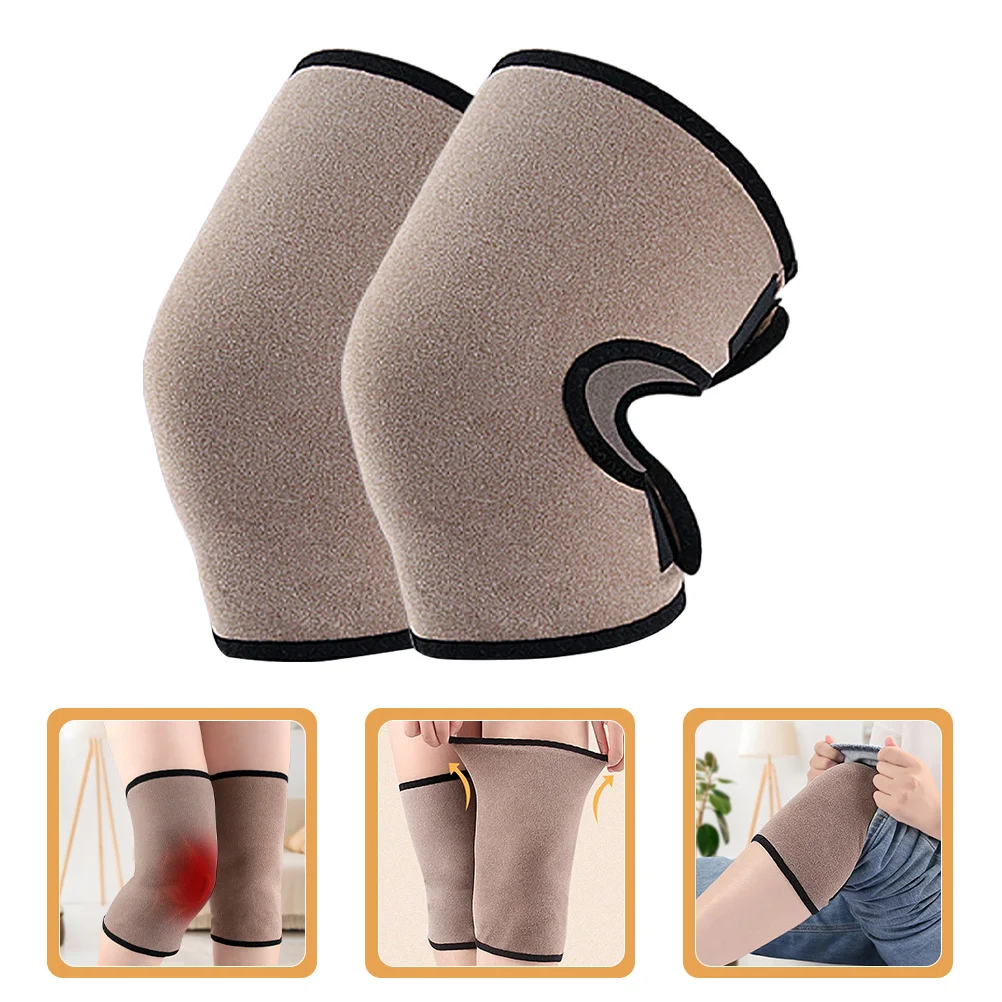 1Pair Warm Knee Support Braces Elastic Polyester Knee Sleeves for Women Running Hiking Cycling Climbing Sports Joint Protection
1Pair Warm Knee Support Braces Elastic Polyester Knee Sleeves for Women Running Hiking Cycling Climbing Sports Joint Protection