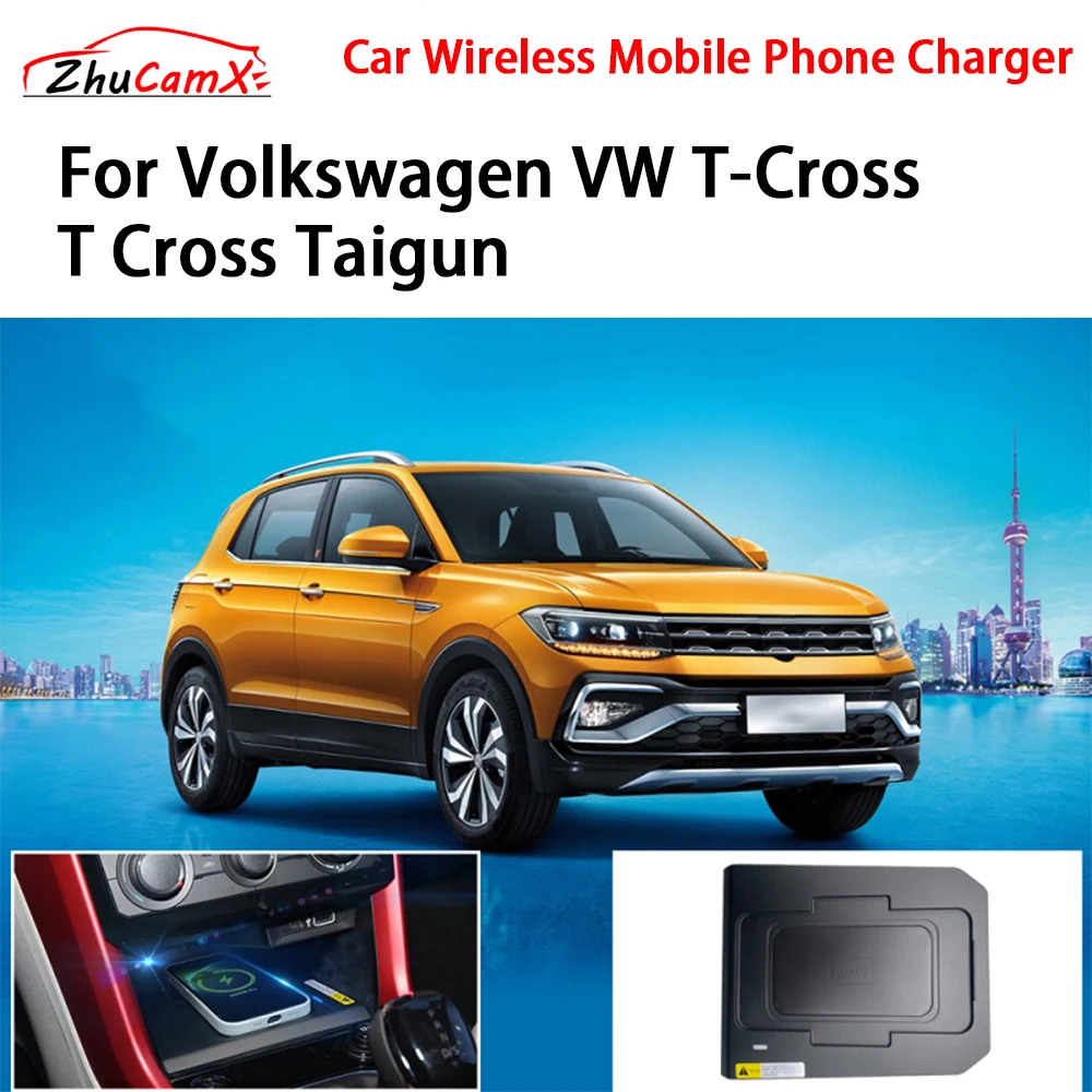 Car Wireless Mobile Phone Charger Center Console Storage QI 18W iPhone fast charge for Volkswagen VW T-Cross T Cross Taigun
Car Wireless Mobile Phone Charger Center Console Storage QI 18W iPhone fast charge for Volkswagen VW T-Cross T Cross Taigun