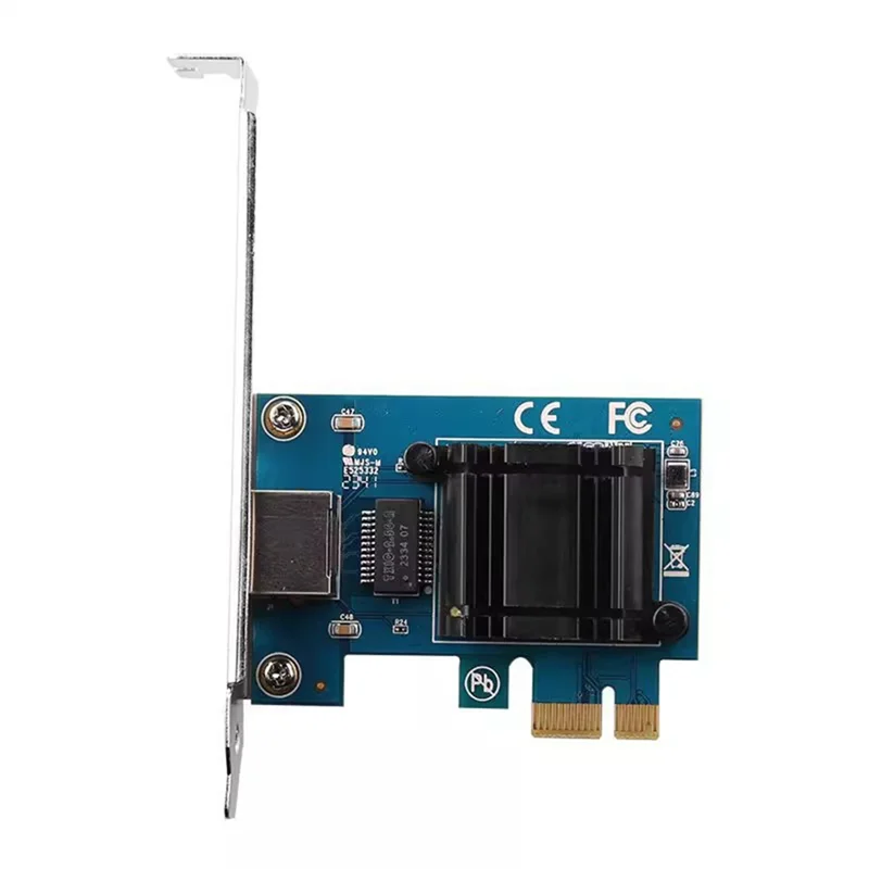 N88R 2.5G PIC-E X1 To RJ45 Network Adapter Gigabit Ethernet Lan Controller Adapter Blue & Black & Silver For Desktop PC
N88R 2.5G PIC-E X1 To RJ45 Network Adapter Gigabit Ethernet Lan Controller Adapter Blue & Black & Silver For Desktop PC