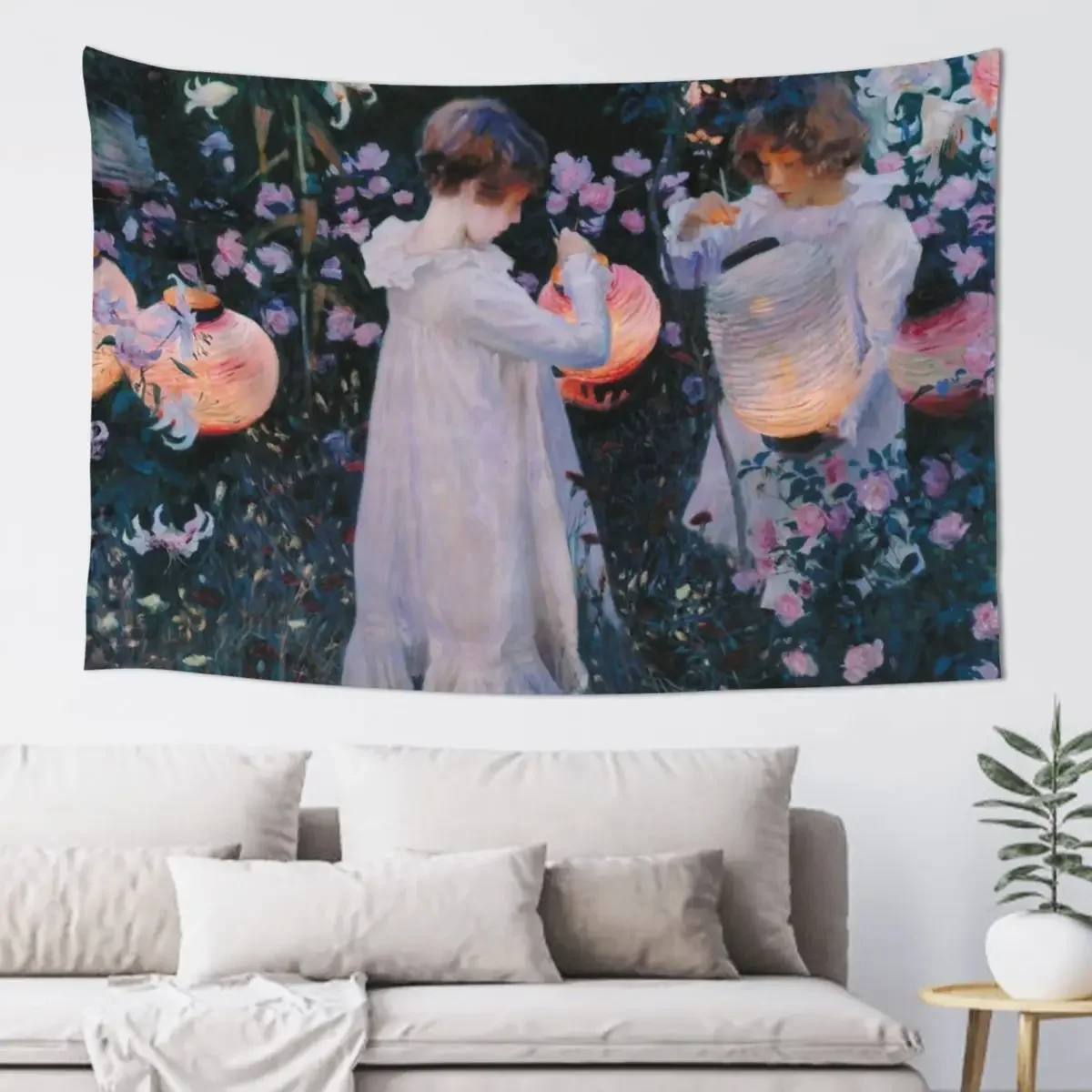 Carnation, Lily, Lily, Rose by John Singer Sargent Tapestry Decoration Wall Wall Coverings Wall Tapestries Tapestry
Carnation, Lily, Lily, Rose by John Singer Sargent Tapestry Decoration Wall Wall Coverings Wall Tapestries Tapestry