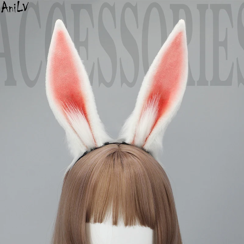 AniLV Bunny Girl Anime Game Rabbit Easter Headband Cute Pink Plush Ears Headwear Cosplay
AniLV Bunny Girl Anime Game Rabbit Easter Headband Cute Pink Plush Ears Headwear Cosplay