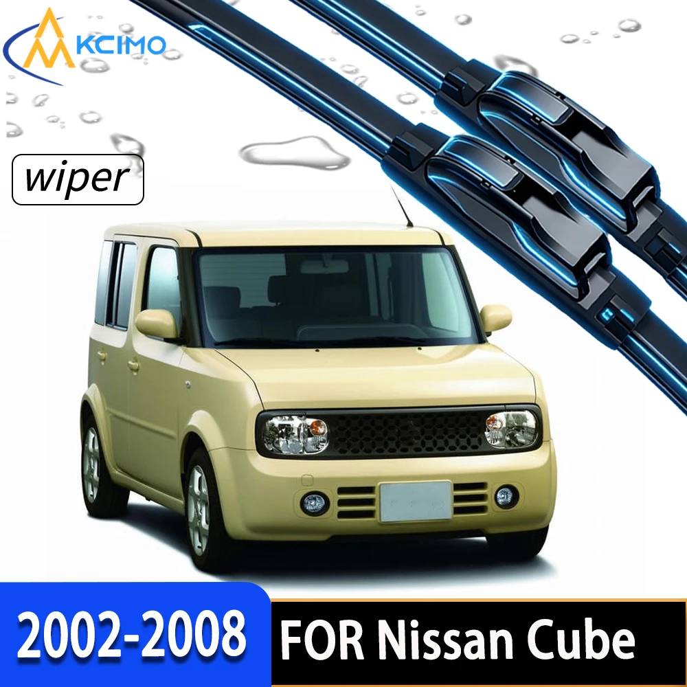 Premium Front Windscreen Wiper Blades with Durable Rubber, All-Weather Stable Performance for Nissan Cube Z11 2002-2008
Premium Front Windscreen Wiper Blades with Durable Rubber, All-Weather Stable Performance for Nissan Cube Z11 2002-2008
