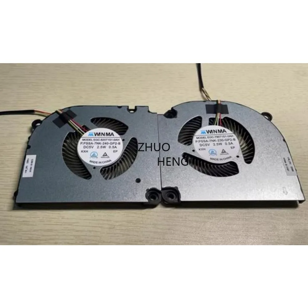 New Original Laptop CPU GPU Cooling Fan For EGC-82071S1-0AH EGC-79071S1-0AH Cooler Radiator Fan DC5V 2.5W 0.5A
New Original Laptop CPU GPU Cooling Fan For EGC-82071S1-0AH EGC-79071S1-0AH Cooler Radiator Fan DC5V 2.5W 0.5A