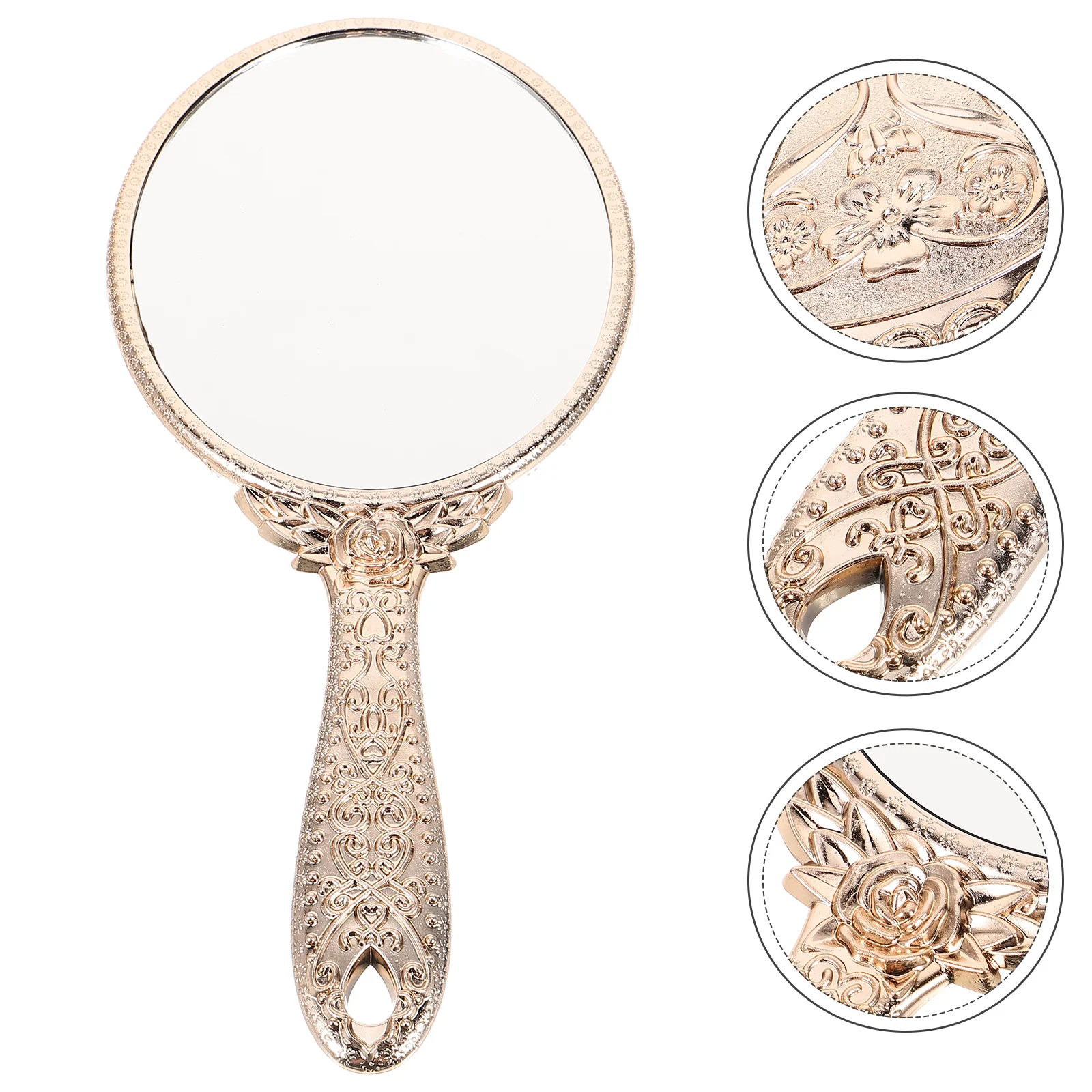 Mirror Handheld Hand Mirrors Handle Vintage Makeup Vanity Travel For Girls With
Mirror Handheld Hand Mirrors Handle Vintage Makeup Vanity Travel For Girls With