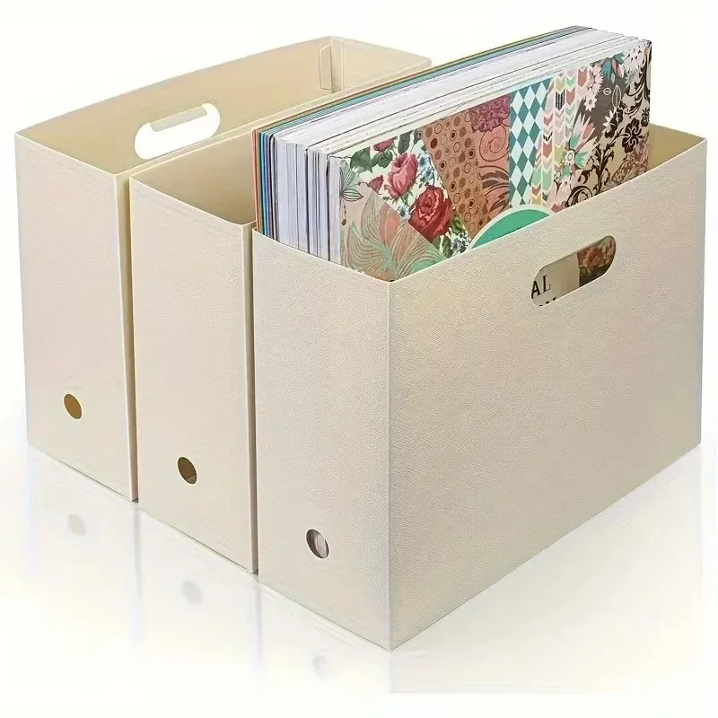 2026-1Pcs Collapsible Plastic File Holder Bin with Handle for Desktop Multipurpose Scrapbook Paper Organizer Sorting Book Stand
2026-1Pcs Collapsible Plastic File Holder Bin with Handle for Desktop Multipurpose Scrapbook Paper Organizer Sorting Book Stand