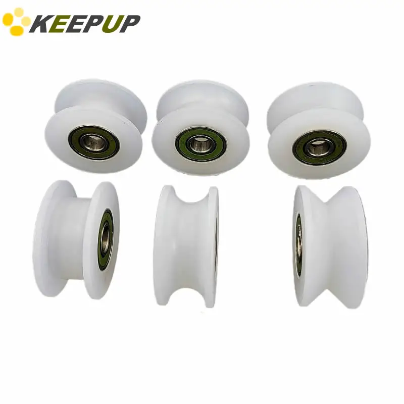 High Quality Nylon Bearings U V H Type Pulleys roller Lightweight Durable Low Friction for Industrial DIY Applications Multipl
High Quality Nylon Bearings U V H Type Pulleys roller Lightweight Durable Low Friction for Industrial DIY Applications Multipl