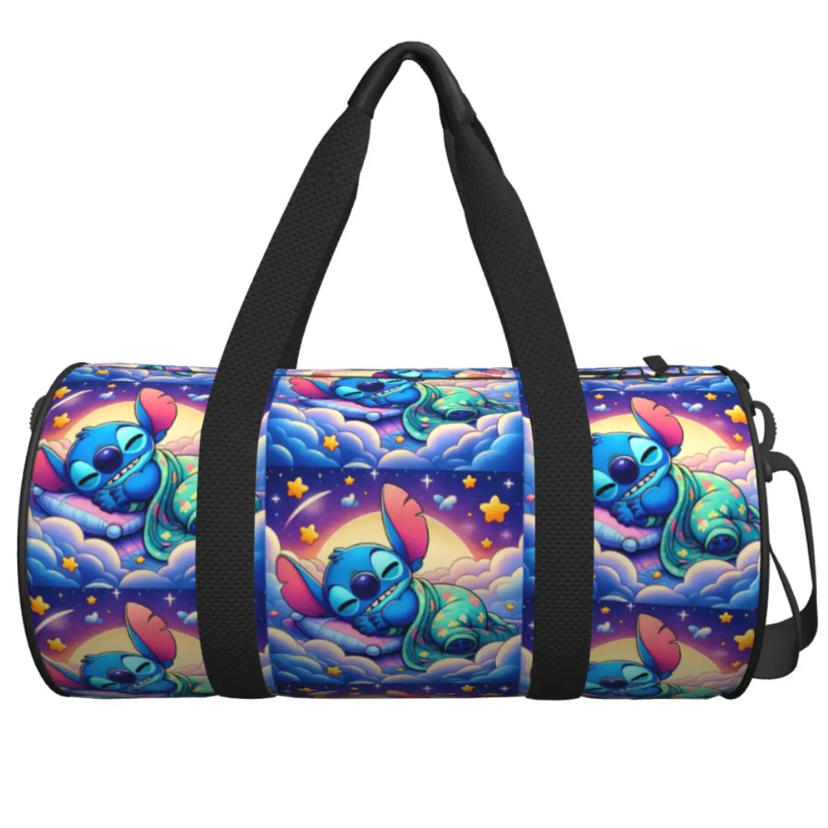 Sleep Stitch Kawaii Gym Bag Weekend Sports Bags with Shoes Travel Custom Handbag Funny Fitness Bag For Men Women
Sleep Stitch Kawaii Gym Bag Weekend Sports Bags with Shoes Travel Custom Handbag Funny Fitness Bag For Men Women