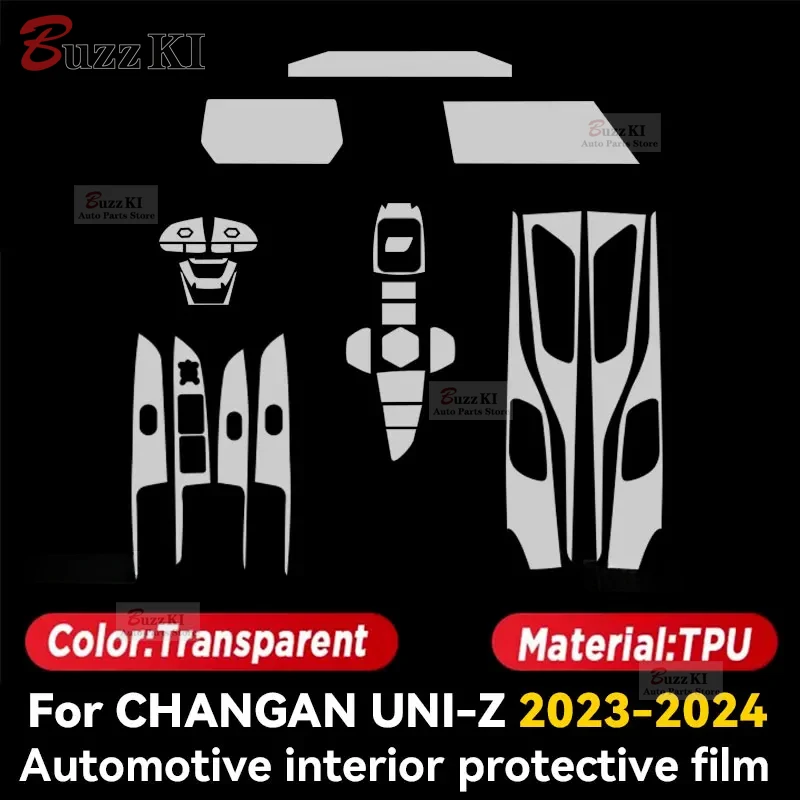 Для Changan UNI-Z 2023 2024, внутренняя навигация, панель коробки передач, защита от царапин, прозрачная пленка из ТПУ, аксессуары
Для Changan UNI-Z 2023 2024, внутренняя навигация, панель коробки передач, защита от царапин, прозрачная пленка из ТПУ, аксессуары