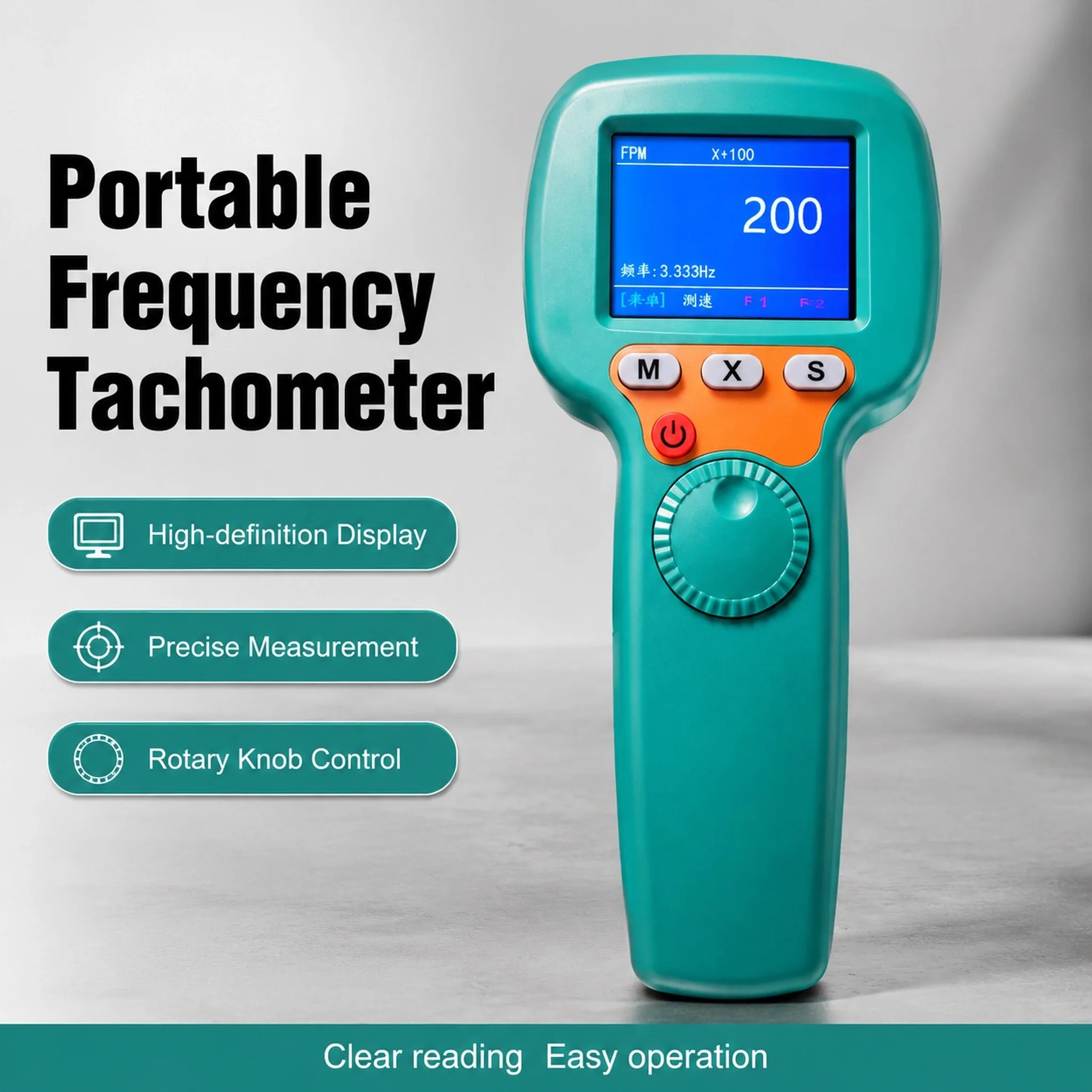 LED Stroboscope Tachometer 60-999999 RPM Digital Speed Meter Non-Contact RPM Tester for Motor Fan Pump Gear Rotating Machinery
LED Stroboscope Tachometer 60-999999 RPM Digital Speed Meter Non-Contact RPM Tester for Motor Fan Pump Gear Rotating Machinery