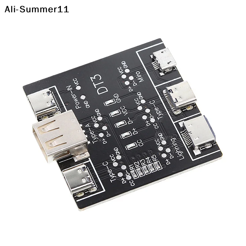 【Hlr】DT3 Data Cable Detection Board USB Tester For Type-C Micro USB C Short Circuit On-Off Switching Diagnose Test Board Tool
【Hlr】DT3 Data Cable Detection Board USB Tester For Type-C Micro USB C Short Circuit On-Off Switching Diagnose Test Board Tool