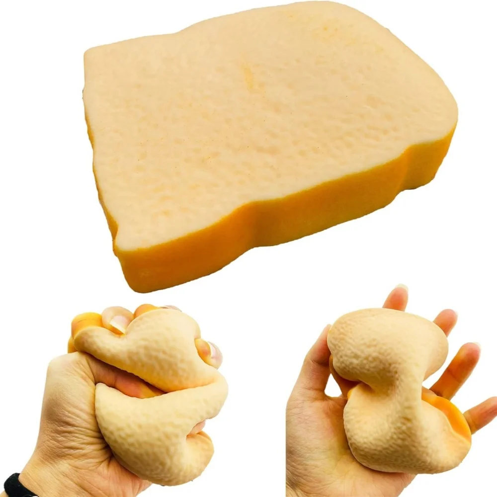 Squishy Toast Bread Squeeze Toy - Funny Hamburger & Biscuit Fidget Toy for Kids & Adults - Sensory Relief & Anxiety Relief
Squishy Toast Bread Squeeze Toy - Funny Hamburger & Biscuit Fidget Toy for Kids & Adults - Sensory Relief & Anxiety Relief
