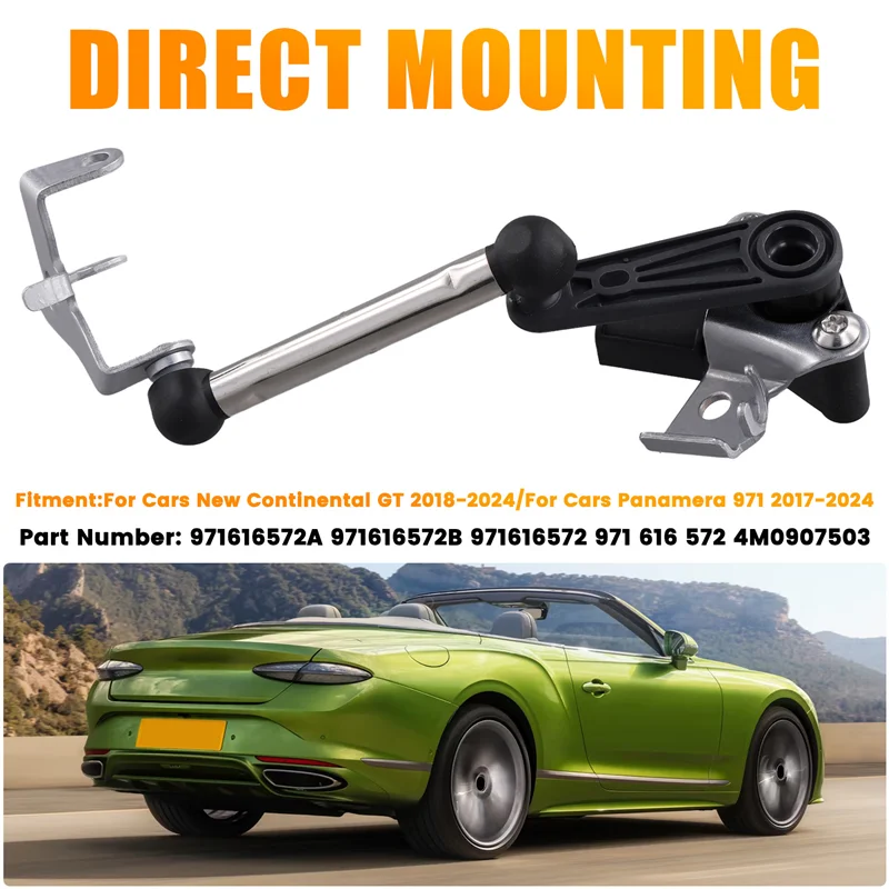 Right Rear Suspension Height Level Sensor Bracket 971616572A For Porsche Panamera 971 Bentley Continental GT 2018-2024
Right Rear Suspension Height Level Sensor Bracket 971616572A For Porsche Panamera 971 Bentley Continental GT 2018-2024