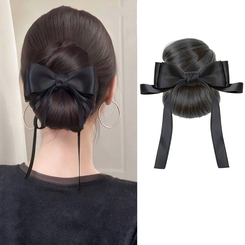 Bow Claw Clip Messy Bun Synthetic Hair Fluffy Chignon Heat Resistant Hair Accessories for Women Daily Party Wedding Styling
Bow Claw Clip Messy Bun Synthetic Hair Fluffy Chignon Heat Resistant Hair Accessories for Women Daily Party Wedding Styling