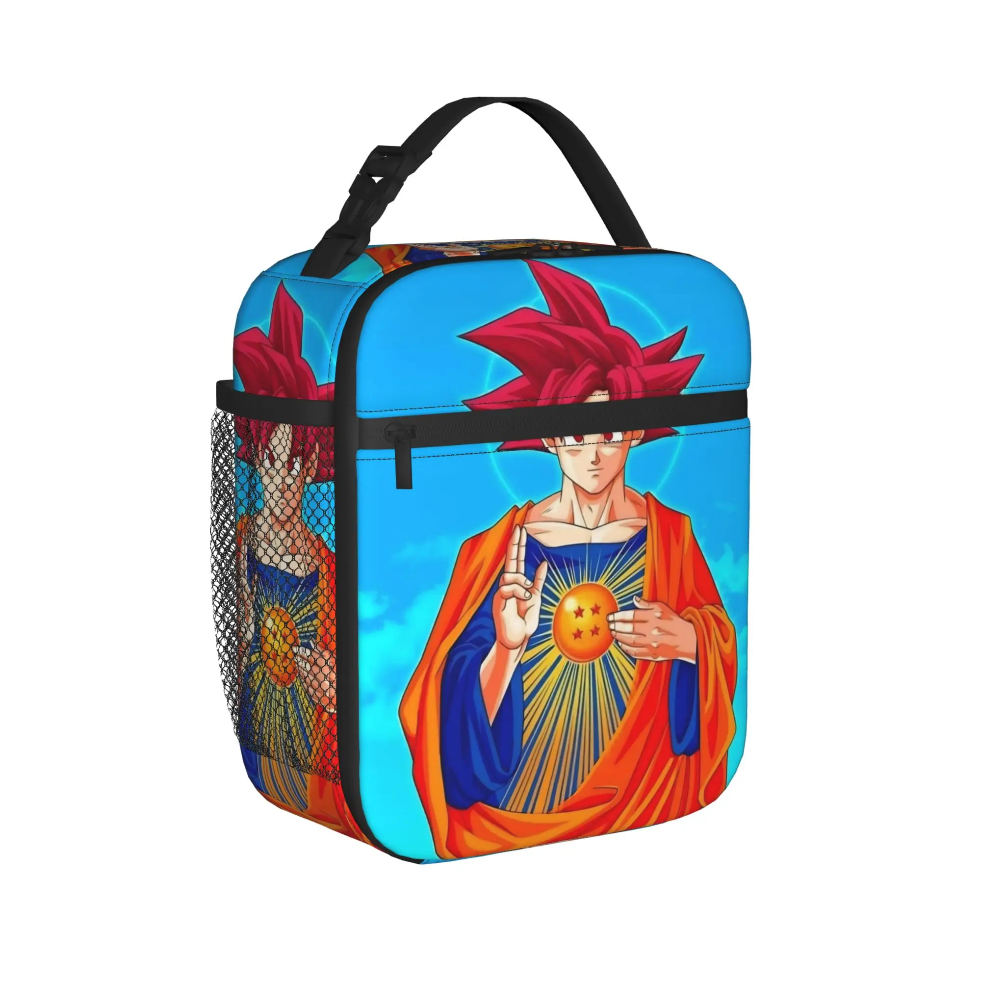 Jesus Goku DBZ Insulated Lunch Bags Cooler Bag Reusable,Lunch Container High Capacity Tote Lunch Box Girl Boy Beach Outdoor
Jesus Goku DBZ Insulated Lunch Bags Cooler Bag Reusable,Lunch Container High Capacity Tote Lunch Box Girl Boy Beach Outdoor