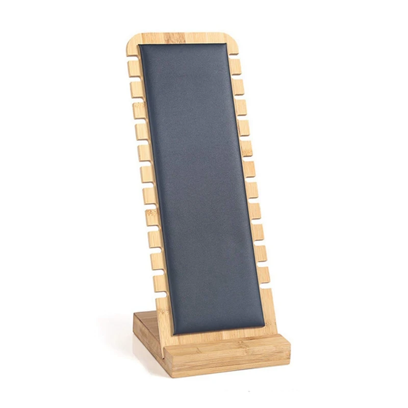 Small Size Bamboo Leather Soft Mat Multiple Necklace Display Stand Necklace Bracelets Chains Organizer Holder For Home
Small Size Bamboo Leather Soft Mat Multiple Necklace Display Stand Necklace Bracelets Chains Organizer Holder For Home