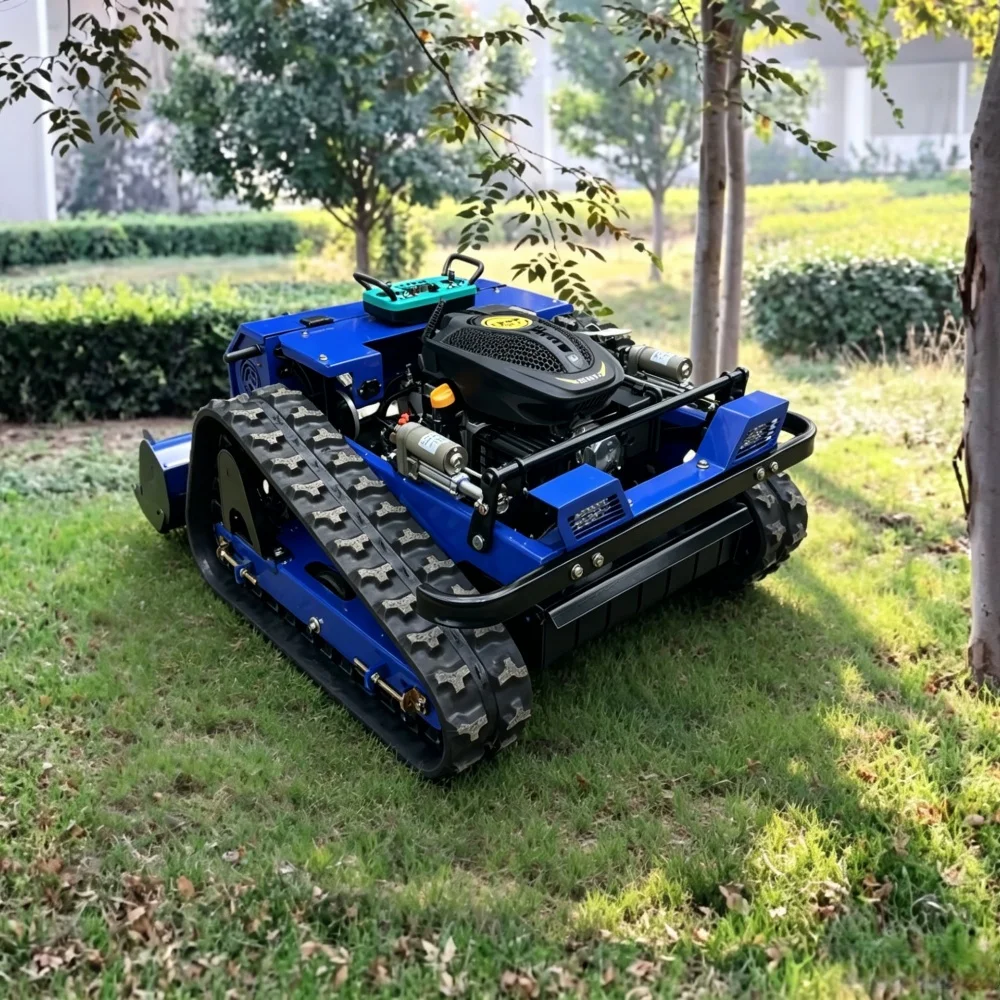 Tracked Lawn Mower Cordless Lawn Mower Simple Design Wireless Remote Control Four-Stroke Engine Zero Turn Prune
Tracked Lawn Mower Cordless Lawn Mower Simple Design Wireless Remote Control Four-Stroke Engine Zero Turn Prune