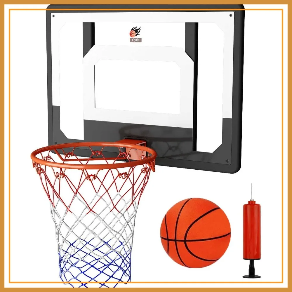 Wall Mount Large Basketball Hoop 32x23in Backboard with Ball and Rim Indoor Outdoor
Wall Mount Large Basketball Hoop 32x23in Backboard with Ball and Rim Indoor Outdoor