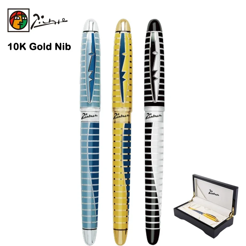 Pimio 81 Series Fountain Pen 10K Gold M Nib High end Luxury Pen Business Office School Supplies Stationery PK JINHAO
Pimio 81 Series Fountain Pen 10K Gold M Nib High end Luxury Pen Business Office School Supplies Stationery PK JINHAO