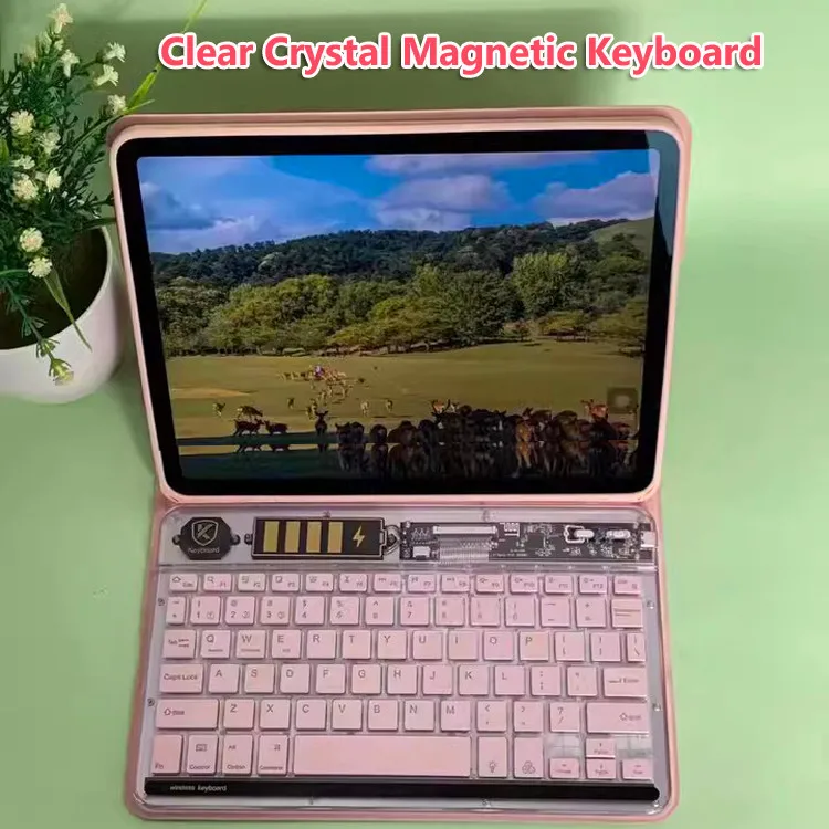 Clear Crystal Magnetic Cover for Honor Pad X8a 11" 2024 X8 X8 Lite 10.1 Inch X9 11.5 X8 Pro 11.5 Inch Backlight Keyboard Case
Clear Crystal Magnetic Cover for Honor Pad X8a 11" 2024 X8 X8 Lite 10.1 Inch X9 11.5 X8 Pro 11.5 Inch Backlight Keyboard Case