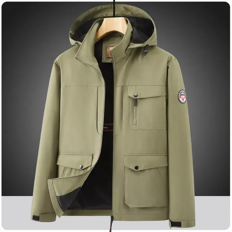 Autumn Shark Skin Softshell Jacket With Hood Men Windbreaker Outdoor Tactical Camping Hiking Jacket Winter Bomber Coats Clothing
Autumn Shark Skin Softshell Jacket With Hood Men Windbreaker Outdoor Tactical Camping Hiking Jacket Winter Bomber Coats Clothing