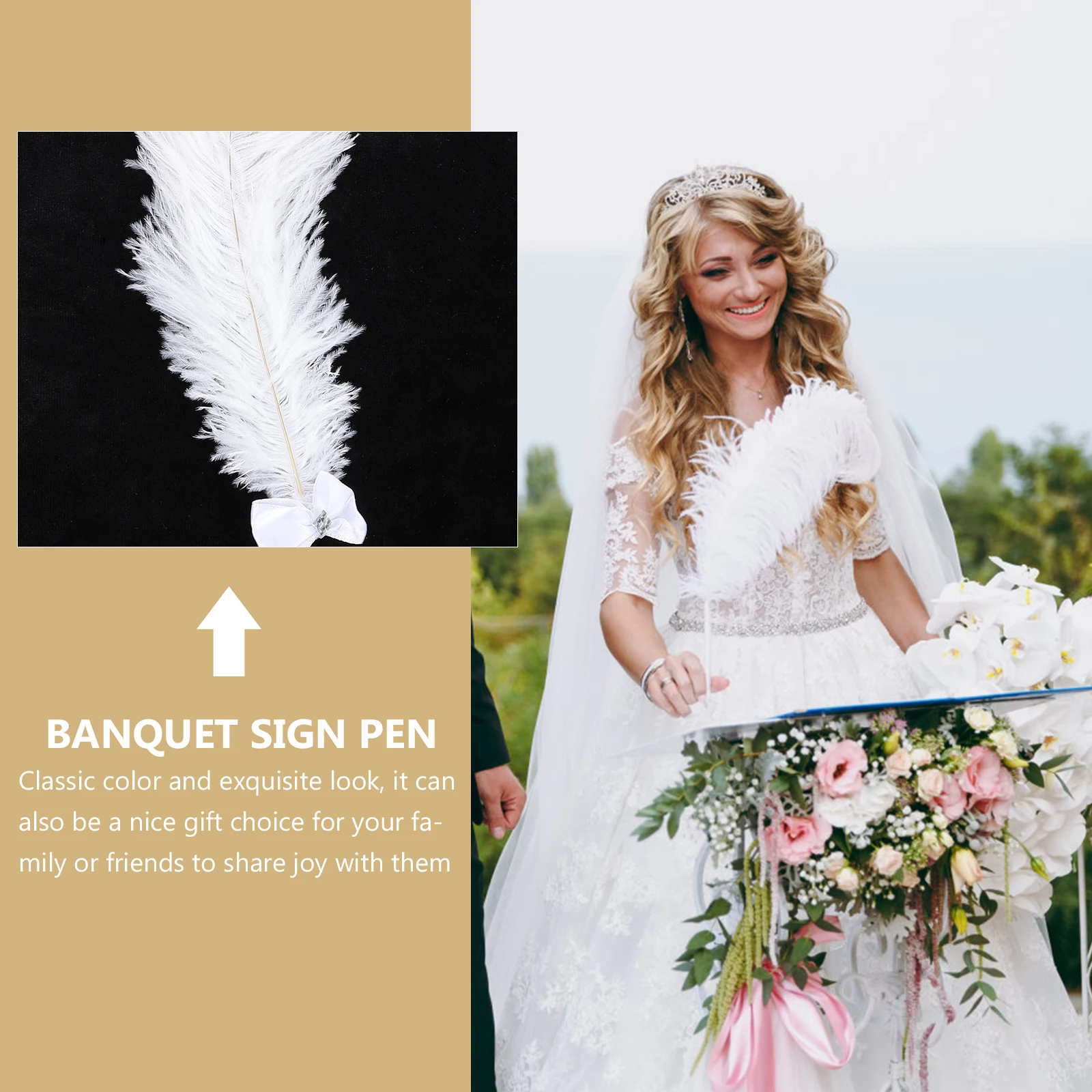 Sign Pen Stainless Steel Wedding Signature Banquet Party Plume Writing Pen Elegant
Sign Pen Stainless Steel Wedding Signature Banquet Party Plume Writing Pen Elegant