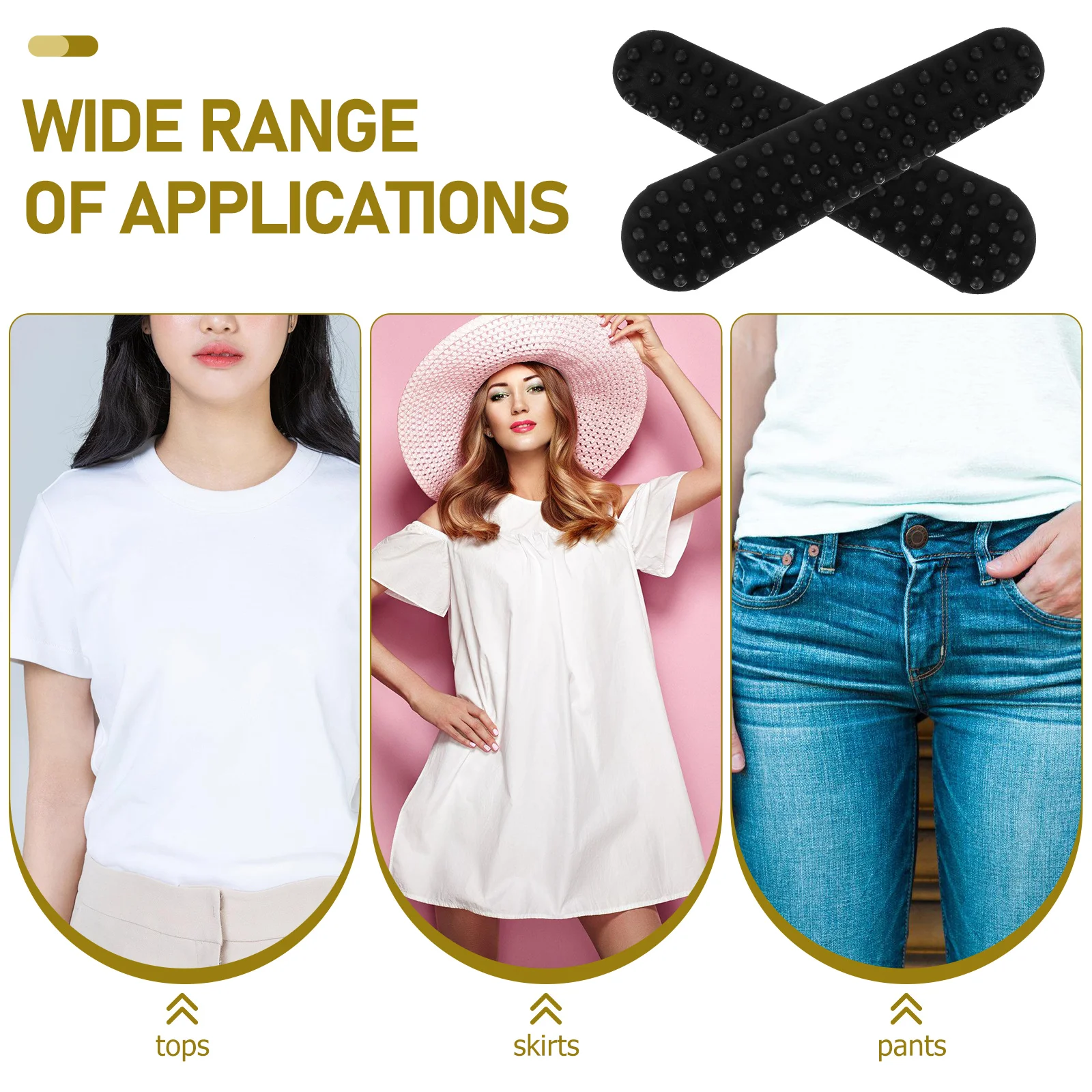 100 Pcs Anti-slip Hanger Stickers Clothing Grips Clothes Hanging Rack Scales Silica Gel Grippers for Hangers
100 Pcs Anti-slip Hanger Stickers Clothing Grips Clothes Hanging Rack Scales Silica Gel Grippers for Hangers