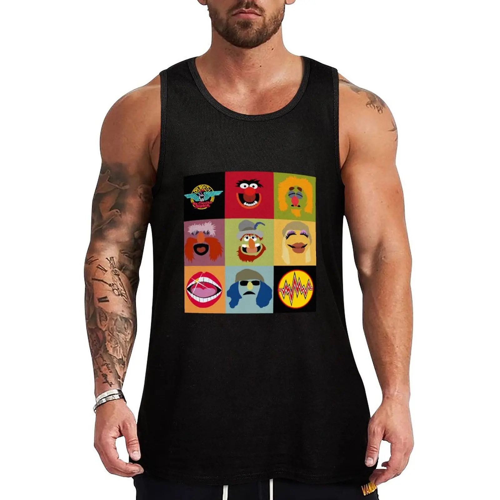 Dr. Teeth and the Electric Mayhem ft Lips Tank Top sports clothes for men bodybuilding t shirt sports vest
Dr. Teeth and the Electric Mayhem ft Lips Tank Top sports clothes for men bodybuilding t shirt sports vest