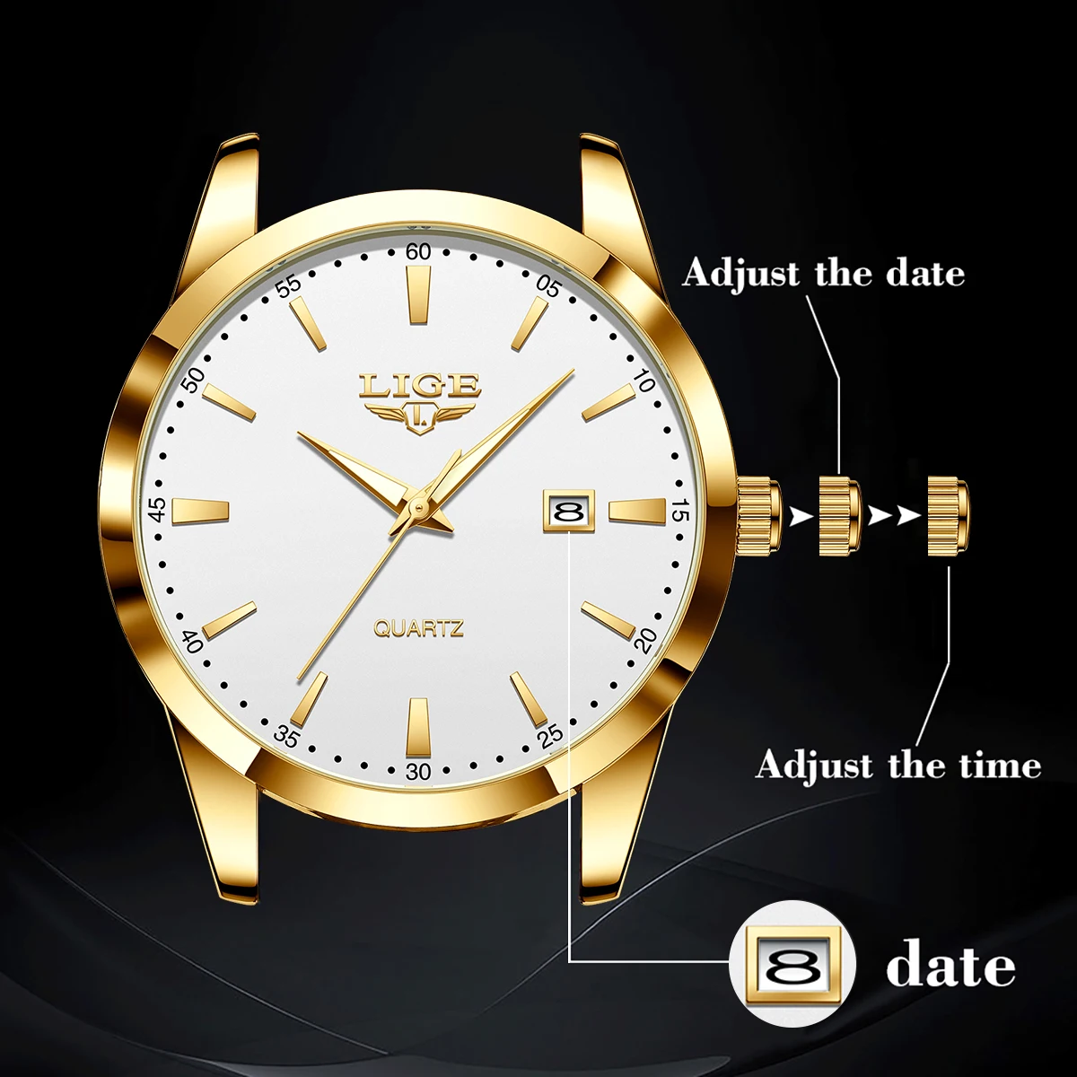 LIGE Fashion Brown Leather Watch Men Military Sports Men's Quartz Wristwatches Casual Waterproof Chronograph Relogios Masculino
LIGE Fashion Brown Leather Watch Men Military Sports Men's Quartz Wristwatches Casual Waterproof Chronograph Relogios Masculino