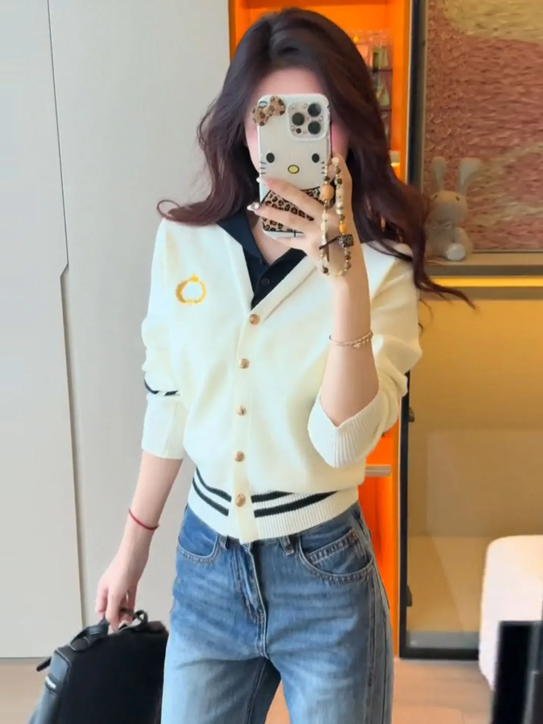 Вязаный свитер в корейском стиле с матросским воротником, женский, осенне-зимний, с коротким и длинным рукавом, приталенный, модный, в студенческом стиле, топ
Вязаный свитер в корейском стиле с матросским воротником, женский, осенне-зимний, с коротким и длинным рукавом, приталенный, модный, в студенческом стиле, топ