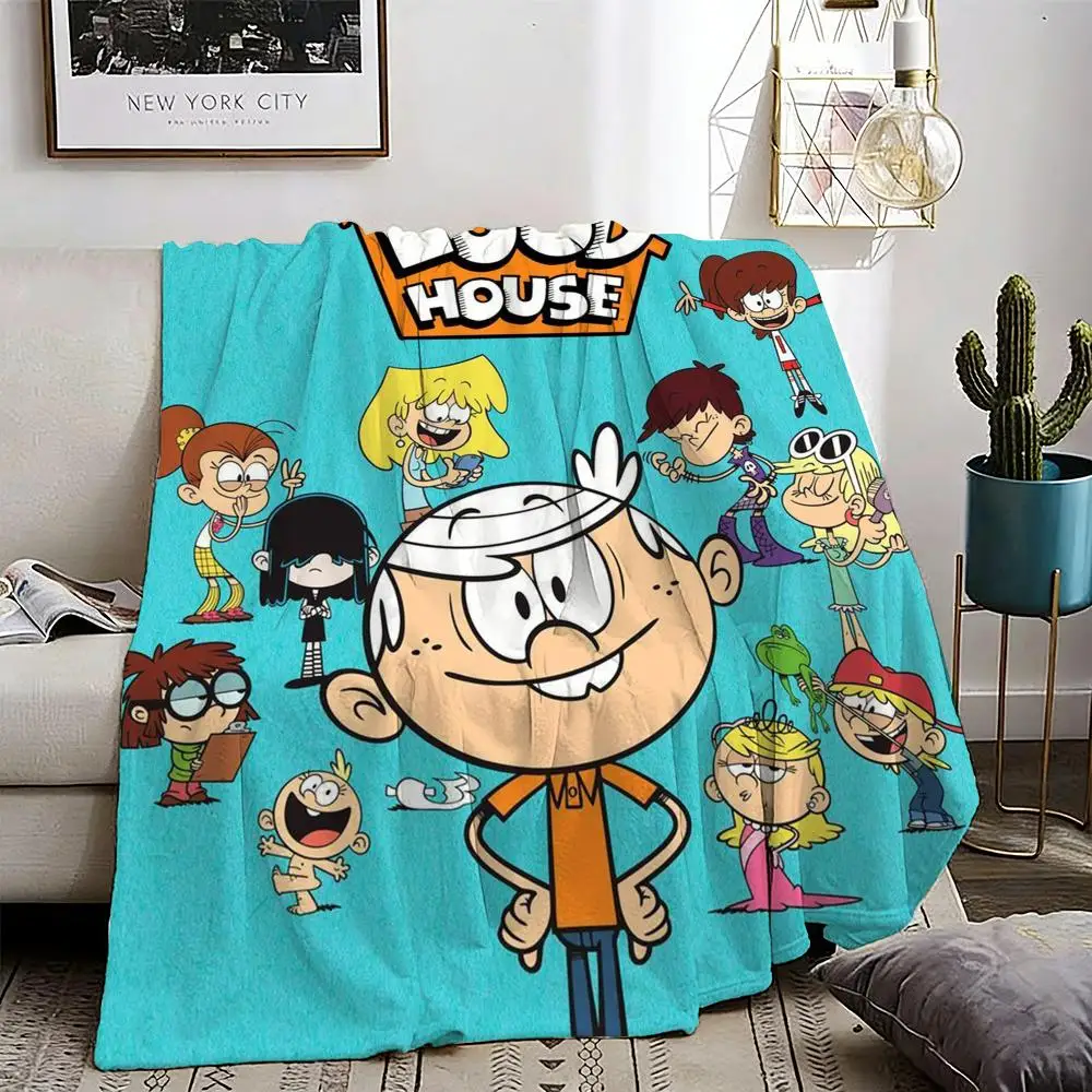 The Loud House Throw Lightweight 240g Flannel Blanket Soft Skin-friendly for Summer Cooling
The Loud House Throw Lightweight 240g Flannel Blanket Soft Skin-friendly for Summer Cooling
