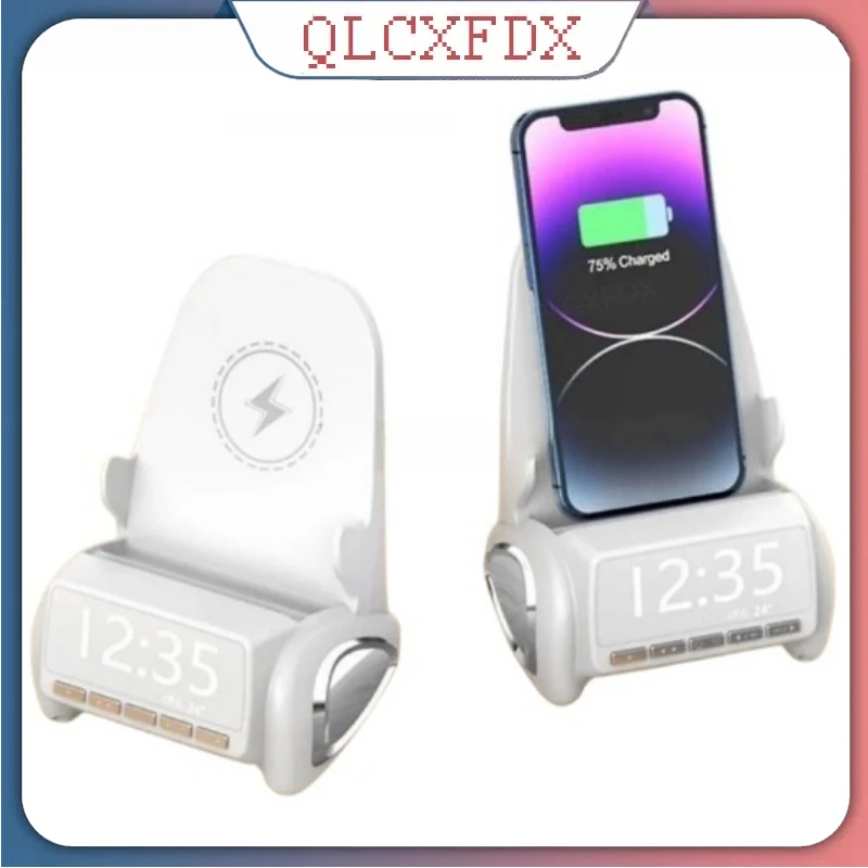 Desktop Wireless Charger With Speaker Phone Holder Stand For iPhone 16-12 Pro Max Samsung S25 S24 Xiaomi Smart Charging Holder
Desktop Wireless Charger With Speaker Phone Holder Stand For iPhone 16-12 Pro Max Samsung S25 S24 Xiaomi Smart Charging Holder