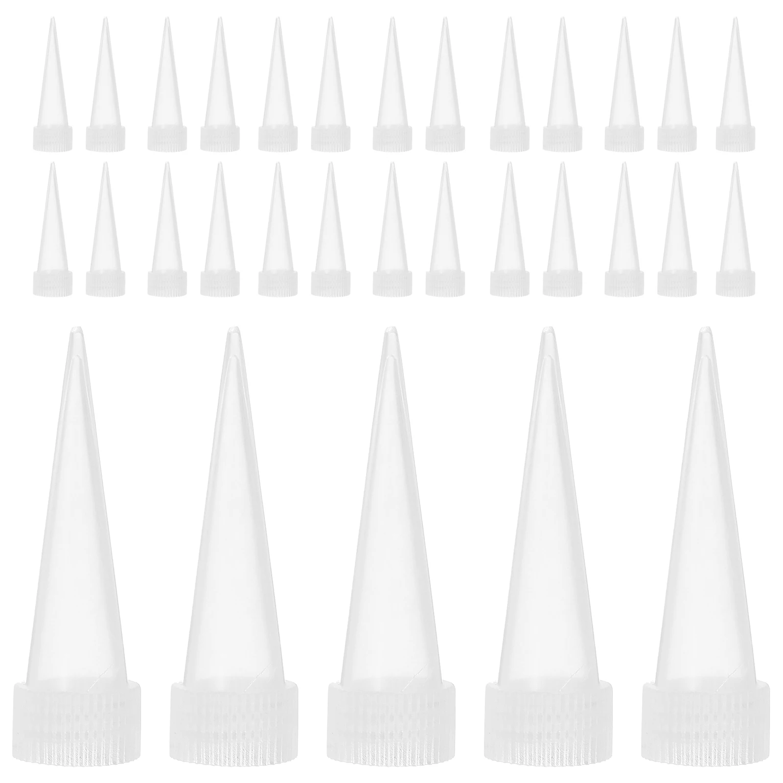 100pcs Precision Glue Drop Pin Tip Caulking Nozzle Applicator Transparent Small Size Reusable Soft Tips For Bottles Sealing Kit
100pcs Precision Glue Drop Pin Tip Caulking Nozzle Applicator Transparent Small Size Reusable Soft Tips For Bottles Sealing Kit