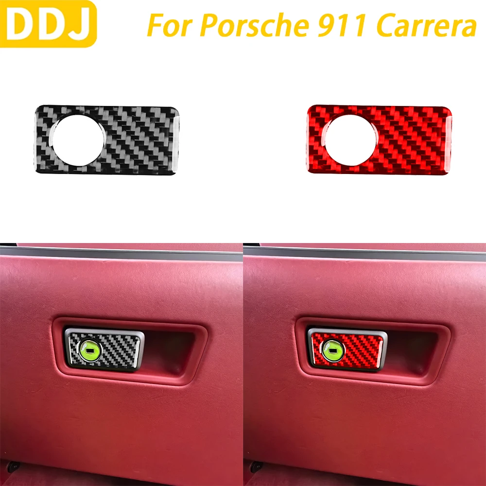 For Porsche 911 992 Carrera 2019-2024 Carbon Fiber Co-pilot Glove Box Handle Panel Trim Cover Car Interior Accessories Sticker
For Porsche 911 992 Carrera 2019-2024 Carbon Fiber Co-pilot Glove Box Handle Panel Trim Cover Car Interior Accessories Sticker