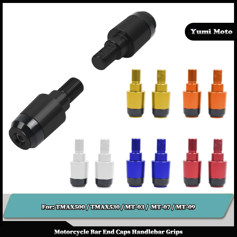 Motorcycle Bar End Caps CNC Handlebar Grips For YAMAHA Motorcycles with Handlebar Inner Diameter 0.5 - 0.7 Inches (13 - 19 Mm).
Motorcycle Bar End Caps CNC Handlebar Grips For YAMAHA Motorcycles with Handlebar Inner Diameter 0.5 - 0.7 Inches (13 - 19 Mm).