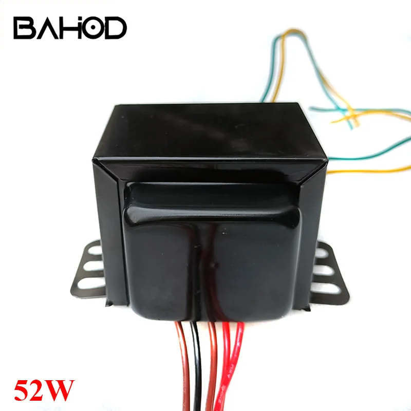 BAHOD 52W Dual 230V Dual 6.3V Power Transformer for 6n4 6dj8 6n8p Vacuum Tube Preamplifier
BAHOD 52W Dual 230V Dual 6.3V Power Transformer for 6n4 6dj8 6n8p Vacuum Tube Preamplifier