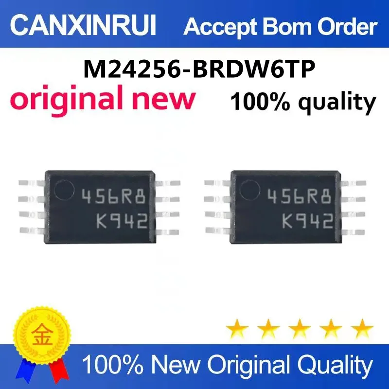 New original imported M24256-BRDW6TP M24256-BRDW6 silk screen printing 456RP good quality
New original imported M24256-BRDW6TP M24256-BRDW6 silk screen printing 456RP good quality