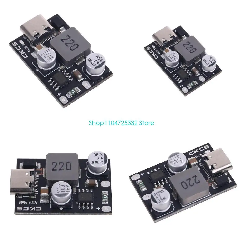 P5EA Type-C USB QC3.0 QC2.0 PD3.0 Плата быстрой зарядки для быстрой зарядки Цепь модуля для понижающего преобразователя мощности
P5EA Type-C USB QC3.0 QC2.0 PD3.0 Плата быстрой зарядки для быстрой зарядки Цепь модуля для понижающего преобразователя мощности