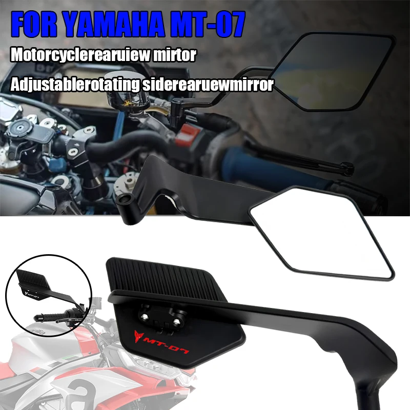For YAMAHA MT-07 MT-09 MT-10 MT07 MT09 MT10 Motorcycle Foldable Rearview Side Mirror Rotation Adjustable Rear View Mirror
For YAMAHA MT-07 MT-09 MT-10 MT07 MT09 MT10 Motorcycle Foldable Rearview Side Mirror Rotation Adjustable Rear View Mirror